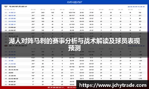 湖人对阵马刺的赛事分析与战术解读及球员表现预测